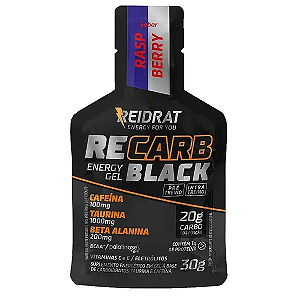 RECARB BLACK ENERGY GEL 30G - REIDRAT NUTRITION