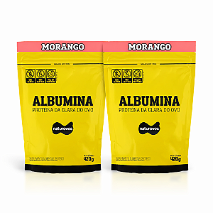 COMBO 2X ALBUMINAS 420G - NATUROVOS