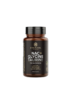 NAC + GLYCINE + TAURINE 90 CAPS - ESSENTIAL NUTRITION
