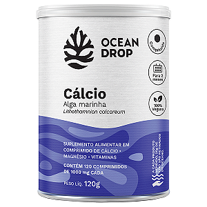CÁLCIO DE ALGAS 120 TABS - OCEAN DROP
