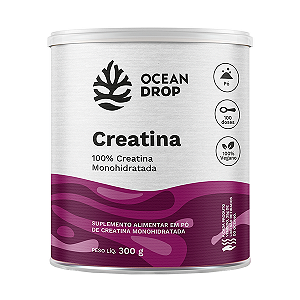 CREATINA 100% PURA 300G - OCEAN DROP