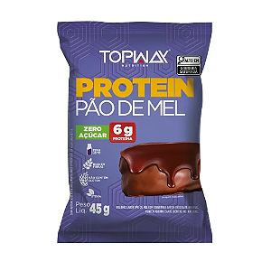 PROTEIN PÃO DE MEL 45G - TOPWAY