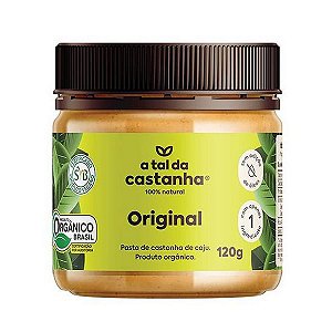 Creme de Castanha de Caju Original A Tal da Castanha 120g