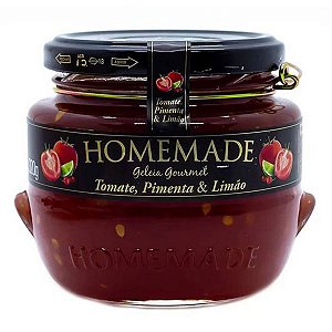 Geleia Gourmet Tomate, Pimenta e Limão Homemade 320g