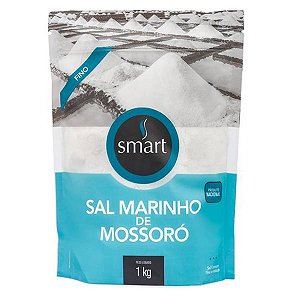 Sal Marinho de Mossoró Fino Smart 1kg