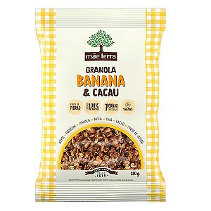 Granola Banana e Cacau Mãe Terra 250g