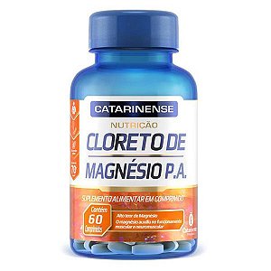 Cloreto de Magnésio P.A. 60 Cápsulas Catarinense