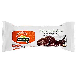 Biscoito de Coco com Chocolate Natural Life 140g