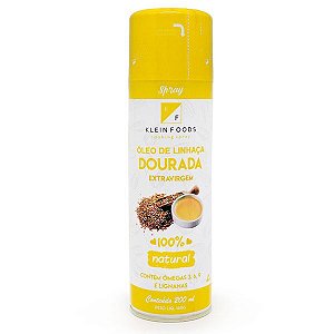 Óleo de Linhaça Dourada Spray Klein 200ml