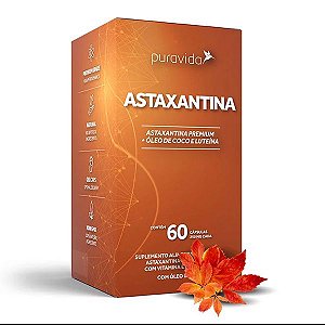 Astaxantina 60 Cápsulas Pura Vida