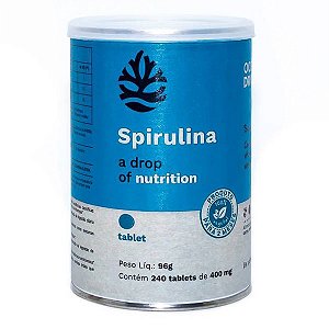 Spirulina 240 Tabletes Ocean Drop