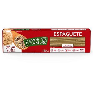 Massa Espaguete de Quinoa Carpe Etiam 400g