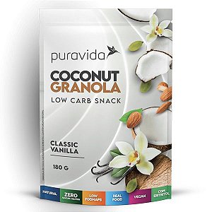 Granola de Coco com Vanilla Pura Vida 180g