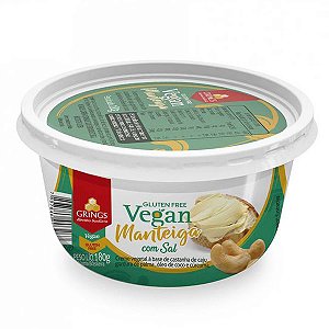 Manteiga Vegana com Sal Grings 180g