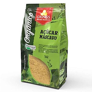 Açúcar Mascavo Orgânico Grings 500g