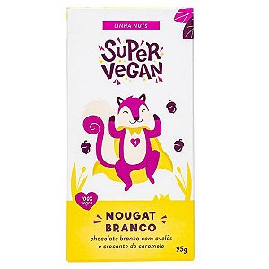 Chocolate Branco Nougat Super Vegan 95g