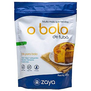 Mistura para Bolo de Fubá Zaya 490g