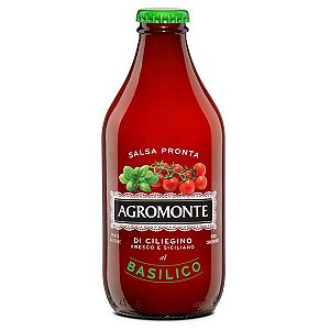 Molho de Tomate Basilico Agromonte 330g