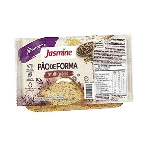 Pão de Forma Multigrãos Sem Glúten Jasmine 350g