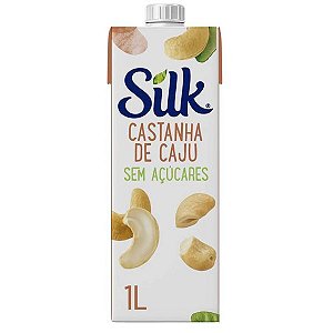 Leite de Castanha de Caju Sem Açúcar Silk 1L