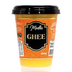 Manteiga Ghee Madhu 180g