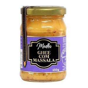 Manteiga Ghee com Massala Madhu 150g