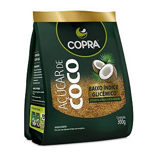 Açúcar de Coco Baixo Índice Glicêmico Copra 300g