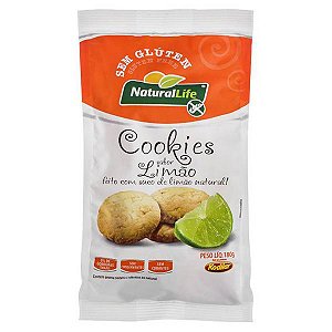 Cookies de Limão Sem Glúten Natural Life 180g