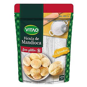 Fécula de Mandioca Sem Glúten Vitao 400g