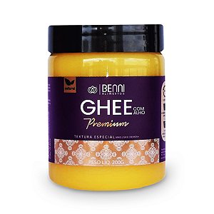 Manteiga Ghee Premium com Alho Benni 200g