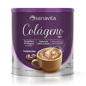 Colágeno Skin Cappuccino Sanavita 300g
