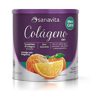 Colágeno Skin Men Care Laranja Sanavita 300g