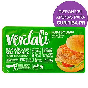 Hambúrguer Vegano de Frango Verdali 230g