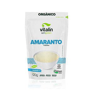 Farinha de Amaranto Orgânico Vitalin 120g