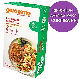 Hambúrguer de Berinjela Gerônimo 400g