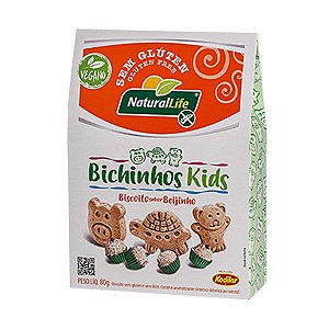 Biscoito Bichinhos Kids Brigadeiro 80g