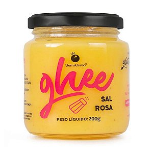 Manteiga Ghee com Sal Rosa Dom Afonso 200g