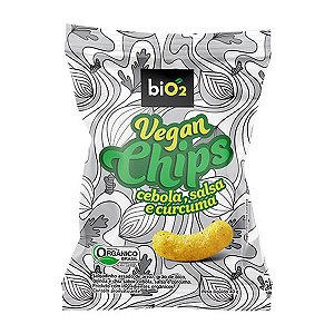 Snack Chips Vegano Cebola  biO2 40g