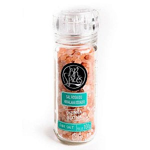 Sal Rosa do Himalaia Grosso com Moedor BR Spices 110g