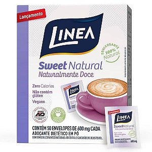 Adoçante em Pó Sweet Natural Linea (50 sachês)