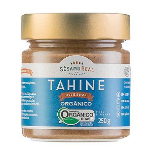 Tahine Integral Orgânico Sésamo Real 250g