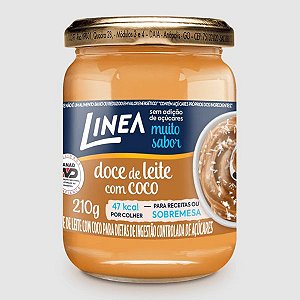 Doce de Leite com Coco Zero Linea 210g