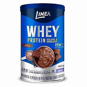 Whey Protein Isolado sabor Chocolate Linea 450g