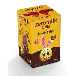 Ovo de Páscoa Zeromilk Smiles 160g