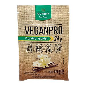 VeganPro Proteína Vegetal sabor Baunilha Sachê 30g