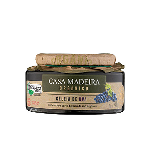 Geleia Orgânica de Uva Casa Madeira 240g