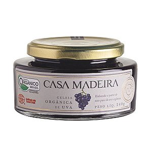 Geleia de Uva Tradicional Casa Madeira 240g