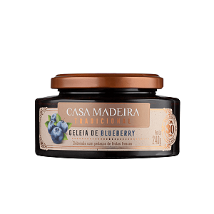 Geleia Gourmet de Blueberry Casa Madeira 240g