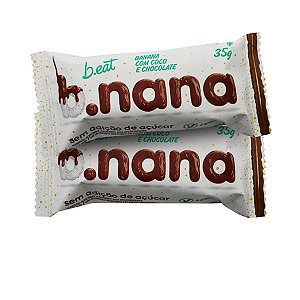 Banana com Coco e Chocolate B.nana B.eat com 2 un
