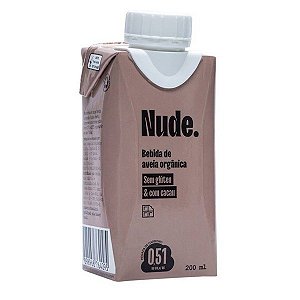 Bebida de Aveia Orgânica Cacau Nude 200ml